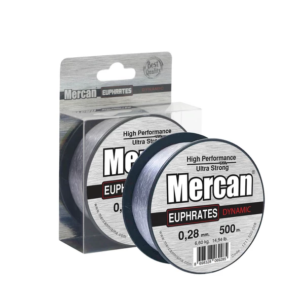 Mercan Euprates Dynamic GÜMÜŞ GRİ (500 m) Makara Misina - 11