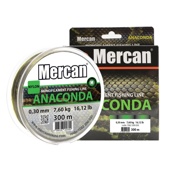 Mercan Yeşil 300 m Anaconda Makara Misina - 10