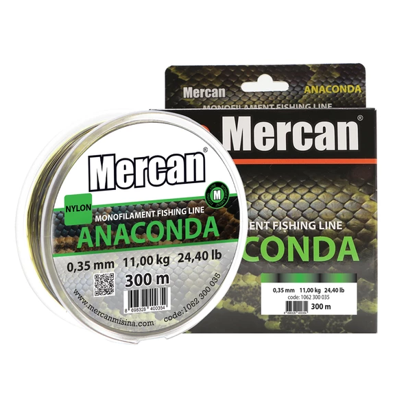 Mercan Yeşil 300 m Anaconda Makara Misina - 11