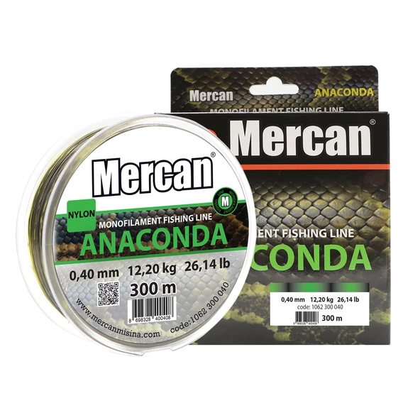 Mercan Yeşil 300 m Anaconda Makara Misina - 12