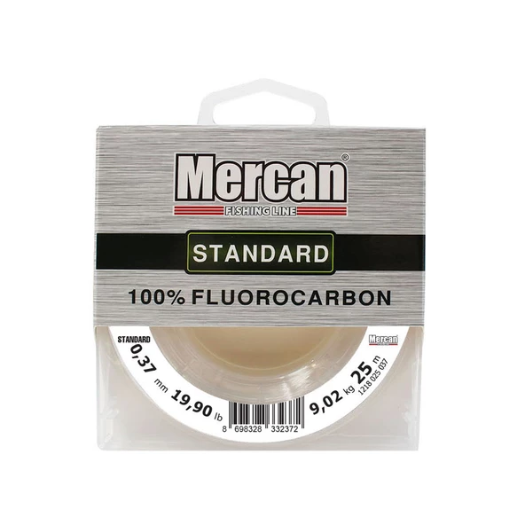 Mercan %100 Fluorocarbon Standart 25 m Makara Misina - 10