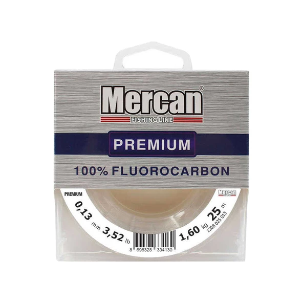 Mercan Fluorocarbon Premium 75 m Makara Misina