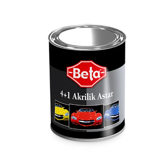 BETA 4+1 AKRİLİK ASTAR GRİ GL