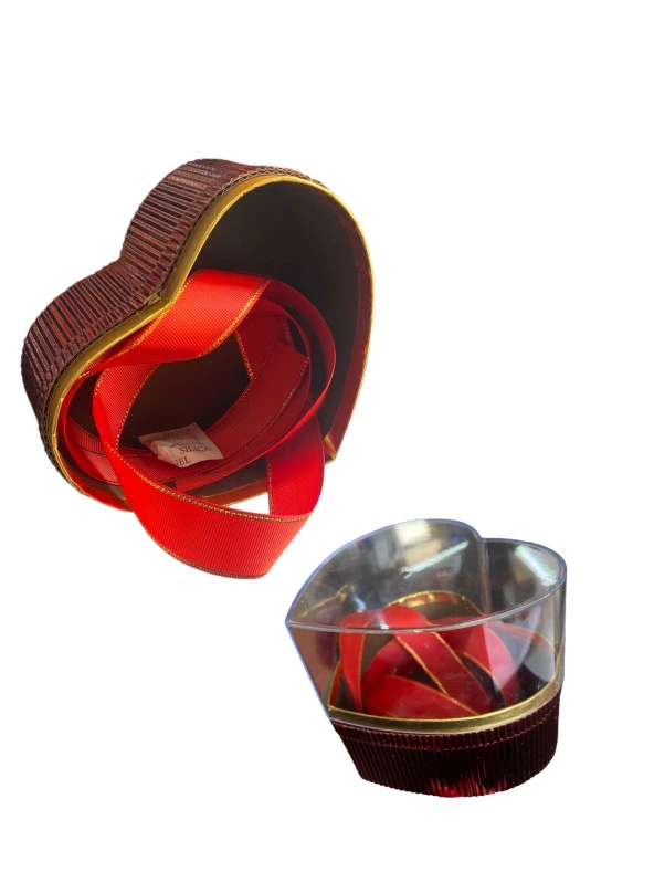 Severhome Plastik Kalpli Renkli Hediye Kutusu - 12cm X 14cm X 12cm