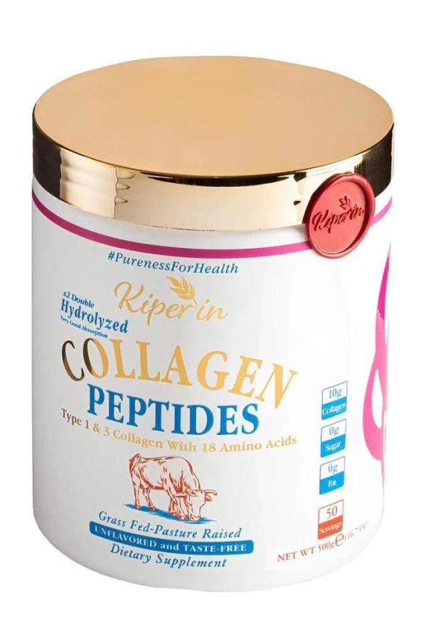 Kiperin Collagen Peptides 50 Günlük 500 gr