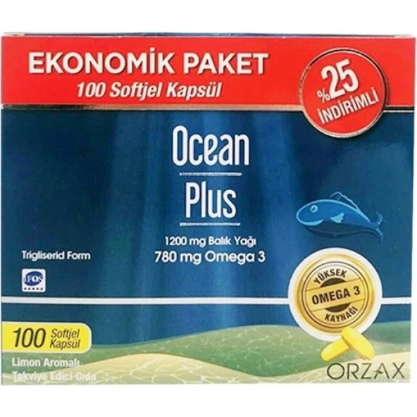 Ocean Plus 1200 Mg 100 Softjel