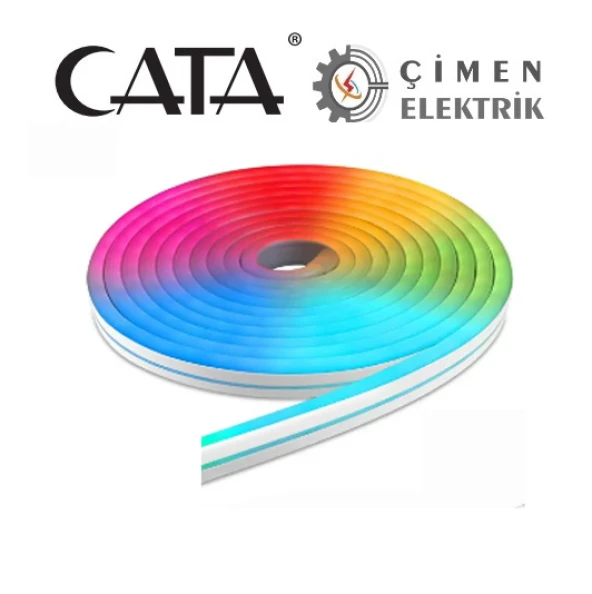 10 METRE CATA CT 4565 12V Neon Led Hortum (RGB)