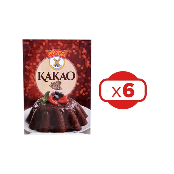 Güneş Kakao 50 gr x 6 Adet