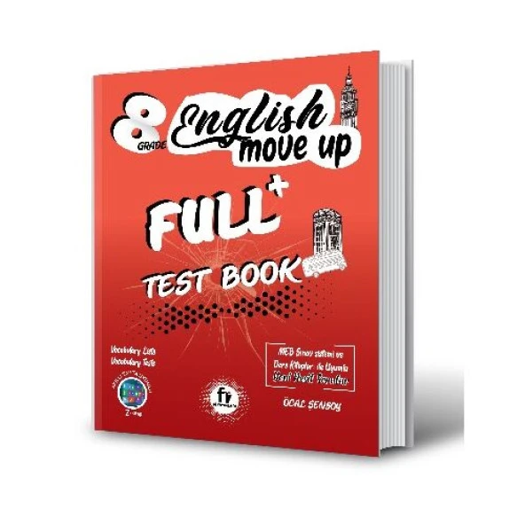 8.SINIF ENGLİSH MOVE UP TEST BOOK  FİYAYIN
