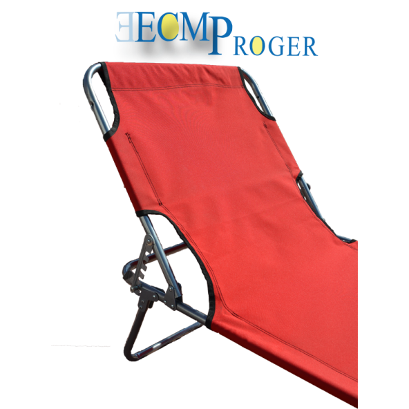 Ecm Proger KATLANIR KADEMELİ ŞEZLONG 2' Lİ PAKET - KIRMIZI - 3