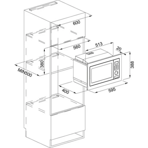 FRANKE FMW 250 CR2 MİKRODALGA - 2