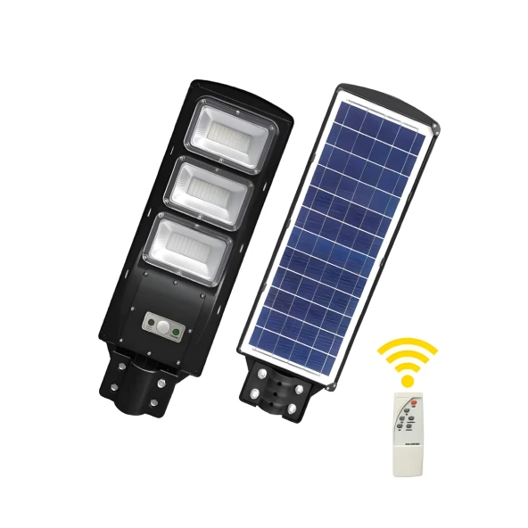 ACK AT42-09031 90 Watt Solar Sokak Armatürü Kumandalı Beyaz Işık