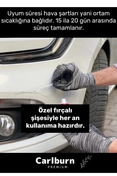 Özel Suya Dayanıklı Mini Cooper Marka Uyumlu Çizik Taş Izi Giderici Onarıcı 250ml Oto Rötuş Boyası - 6