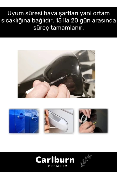Özel Suya Dayanıklı Mini Cooper Marka Uyumlu Çizik Taş Izi Giderici Onarıcı 40ml Oto Rötuş Boyası - 4