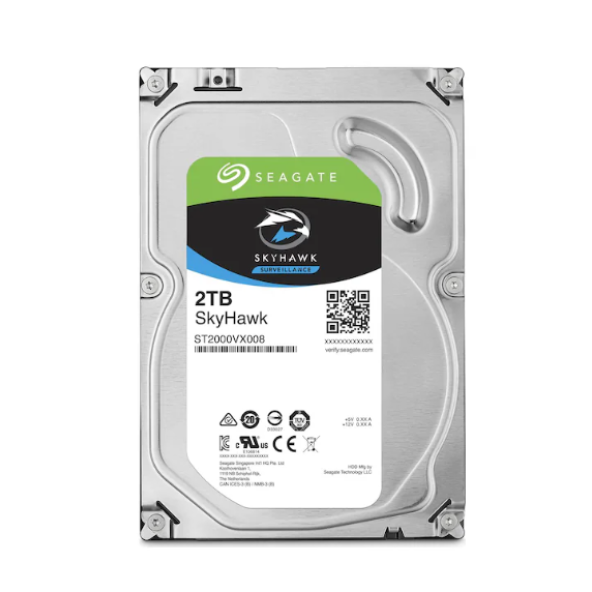 Seagate SkyHawk ST2000VX008 2 TB 5900 RPM 64 MB SATA 3 HDD