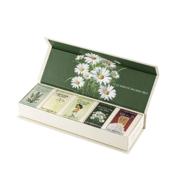 Valobra Gift Box Reseda - 5'li Sabun Seti 5 x 45 gr