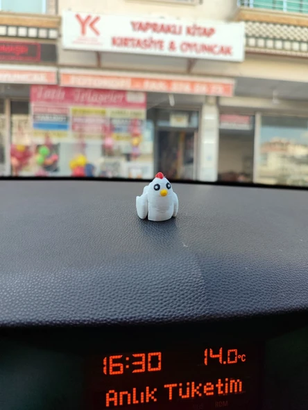 Otomobil Aksesuarı Dikiz Aynası Aksesuarı Dikiz Aynası Süsü Sevimli Tavuk Tiny Chicken ürün görseli 1