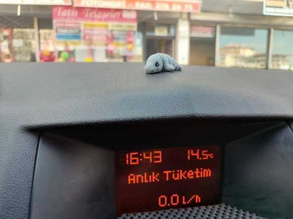 Otomobil Aksesuarı Dikiz Aynası Aksesuarı Dikiz Aynası Süsü Sevimli Deniz İneği ürün görseli 1