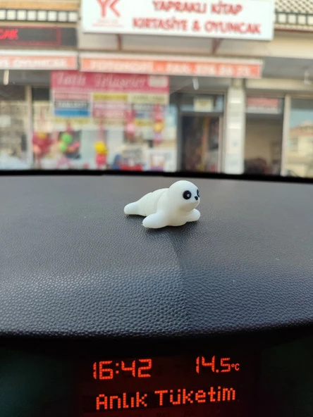 Otomobil Aksesuarı Dikiz Aynası Aksesuarı Dikiz Aynası Süsü Sevimli Deniz Foku ürün görseli 1