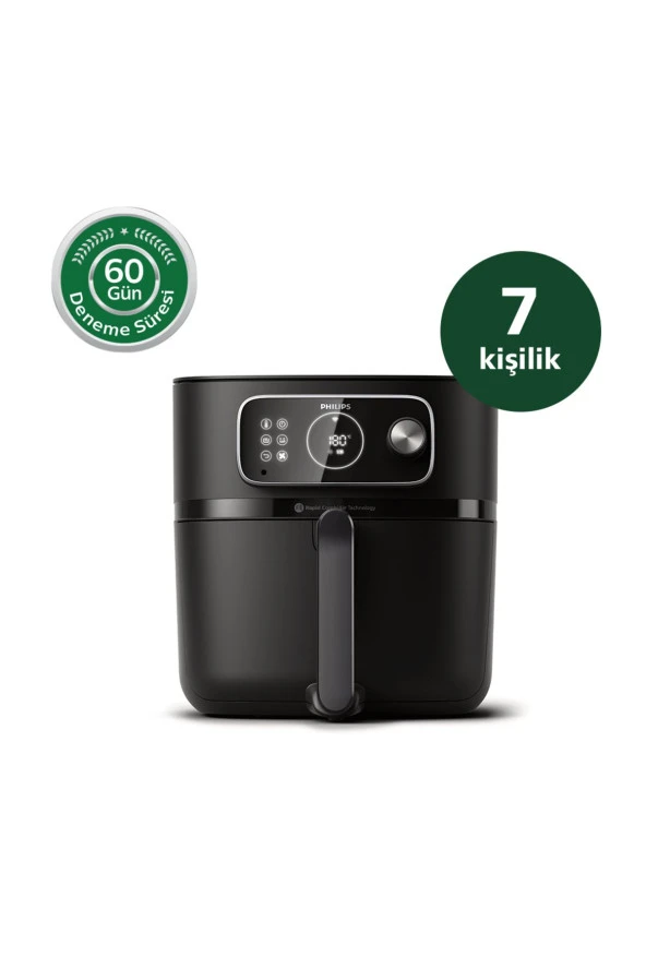 Philips HD9875/90 7000 Serisi Combi XXL Connected 8.3 lt Yağsız Fritöz