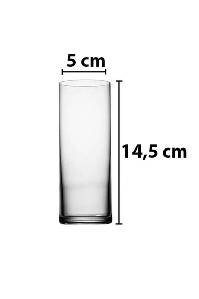 Paşabahçe Nude Kristal Rakı Bardağı F&d 6'lı Anason 64007 260 CC - Resim 2