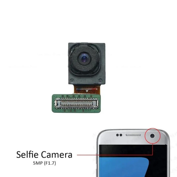 Samsung Galaxy S7 G930F İle Uyumlu Ön Kamera ürün görseli 1