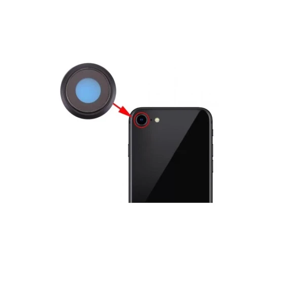 Apple iPhone 7 İle Uyumlu Kamera Camı