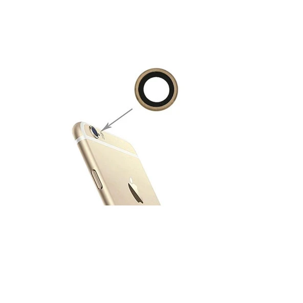 Apple iPhone 6S İle Uyumlu Kamera Camı