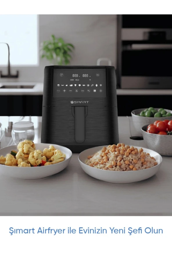 Şımart Akıllı Airfryer XXL 7.2 L Uzaktan Kontrol - 5