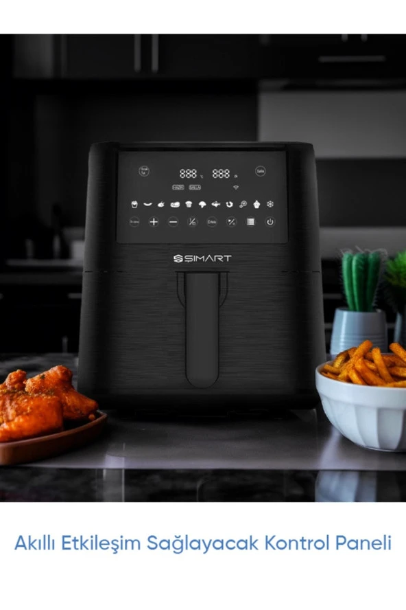 Şımart Akıllı Airfryer XXL 7.2 L Uzaktan Kontrol - 6