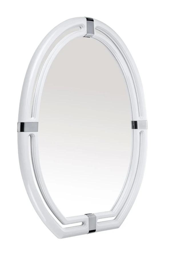 Dekoratif Milenyum Plastik Tek Ayna Oval ürün görseli 1