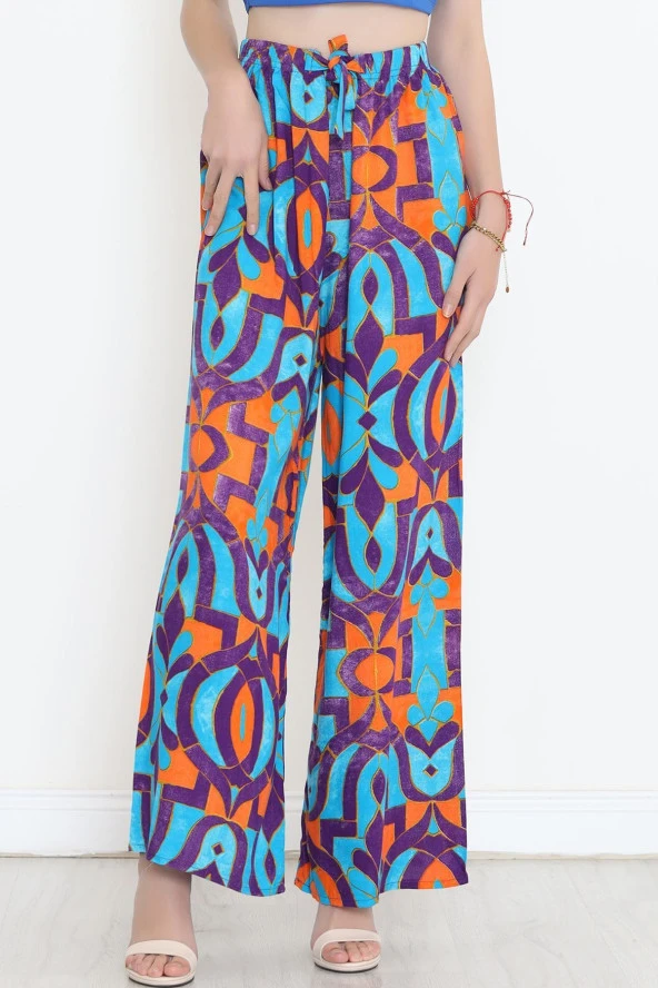 CLZ275 Dokuma Pantolon Turuncumor