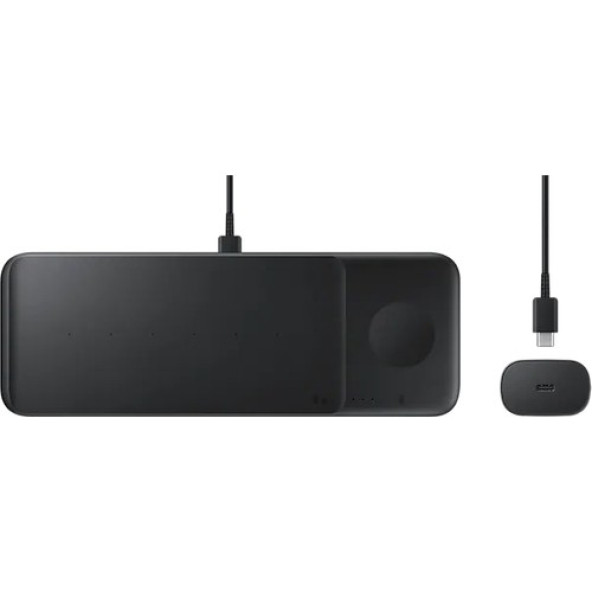 Samsung EP-P6300TBEGWW 25 W Üçlü Kablosuz Hızlı Şarj Cihazı Siyah - 2