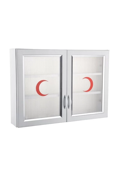 Pvc 2 Kapak Ecza Dolabı