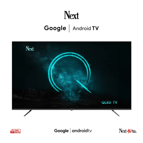 Next YE-75EFSG7 75" 190 Ekran Uydu Alıcılı 4K Ultra HD Google Android Smart QLED TV