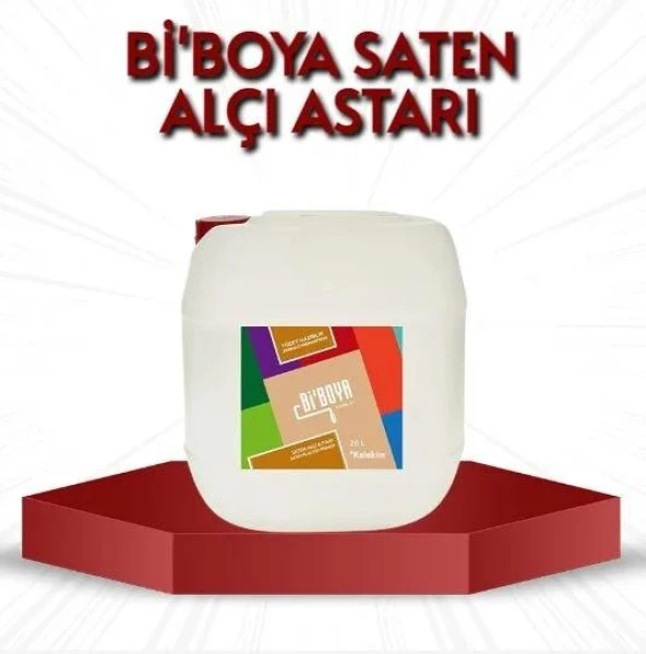 Biboya Saten Alçı Astar 5 Lt