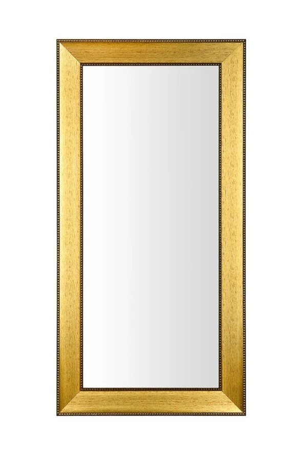 Geniş Yaldız Çerçeveli Küçük Boy Ayna