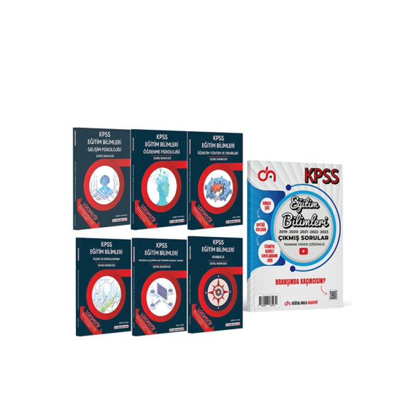 KPSS Eğitim Bilimleri NOKTA Atışı Soru Bankası Seti (7 Kitap) - 2