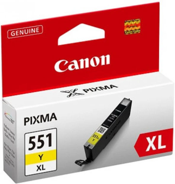 Canon CLI-551XL Orjinal Sarı Kartuş