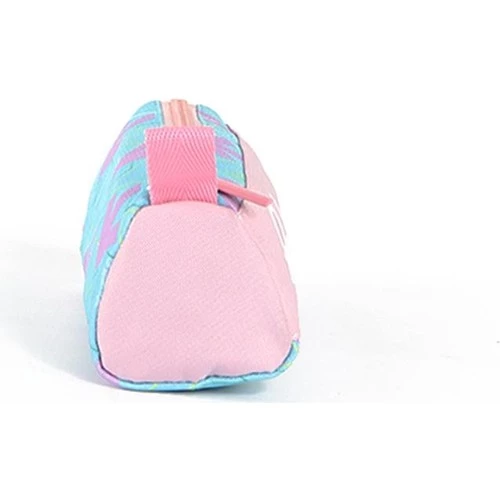 United Colors of Benetton Tek Bölmeli Pembe Yön Desenli Kalem Çantası 03735 - 4