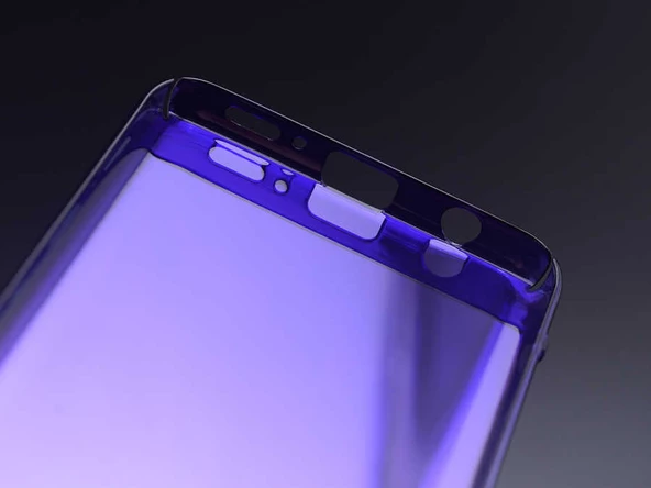 Galaxy S9 Kılıf Parlak Renk Geçişli Kılıf - Resim 6