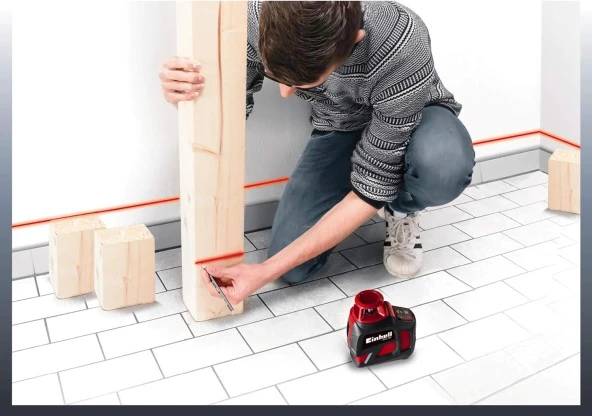 Einhell TE-LL 360 Çapraz Çizgili Lazer Hizalama 2270110 - 3