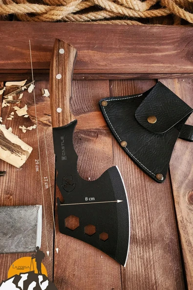 Outdoor Balta Kamp Baltası Nacak Budama Baltası Ahşap Sap OUTB2 - 6