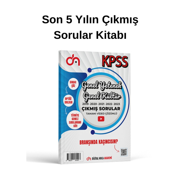 KPSS GK-GY Video Ders Paketi 5li Deneme Hediyeli - 3