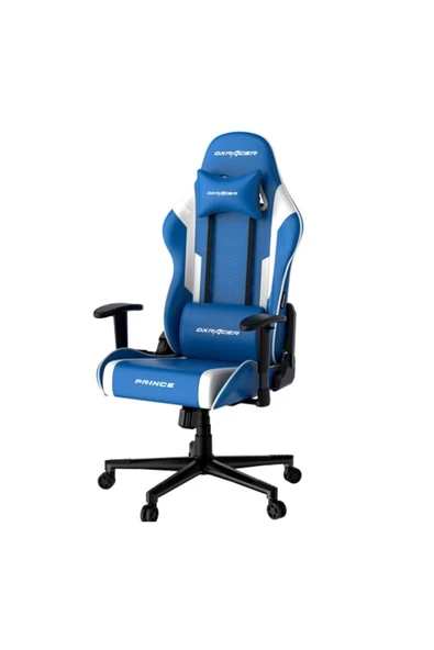 DxRacer Prince Serisi L Mavi Beyaz Oyuncu Koltuğu - 4