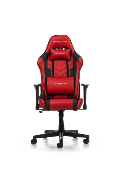 DxRacer Prince Serisi L Kırmızı Siyah Oyuncu Koltuğu