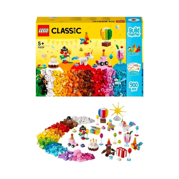 Lego Classic Yaratıcı Parti Kutusu 11029 Lisanslı Ürün