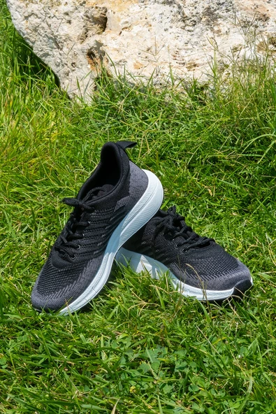 +6 cm Boy Uzatan Gizli Topuklu Triko Erkek Spor Ayakkabı, Sneaker - 7