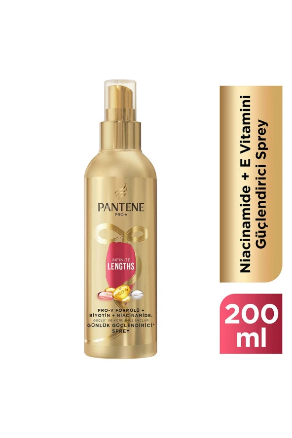 Pantene Infinite Lengths Günlük Güçlendirici Saç S