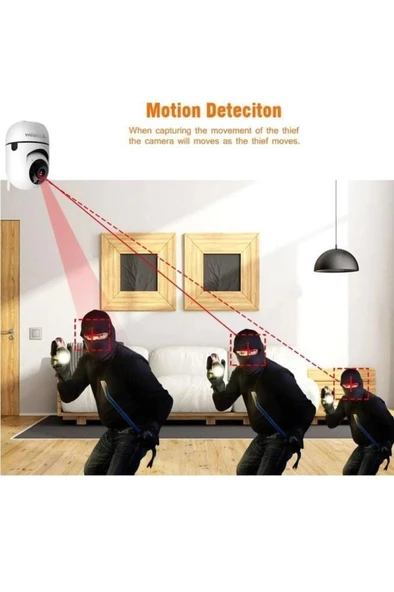 Torima CMR-9 360° Full Hd 1080p Smart Ip Kamera - 4